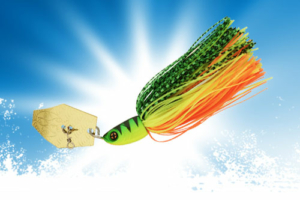 Leurre Sakura Buzzbait Cajun 3/8 Oz 10.5g Golden Shiny